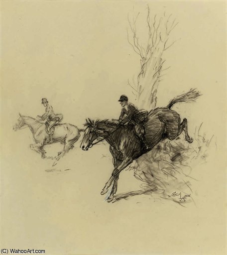 'buy From The Farmer If You Can', An Illustration From Scarlet To M.f.h. — Beatrice Parsons