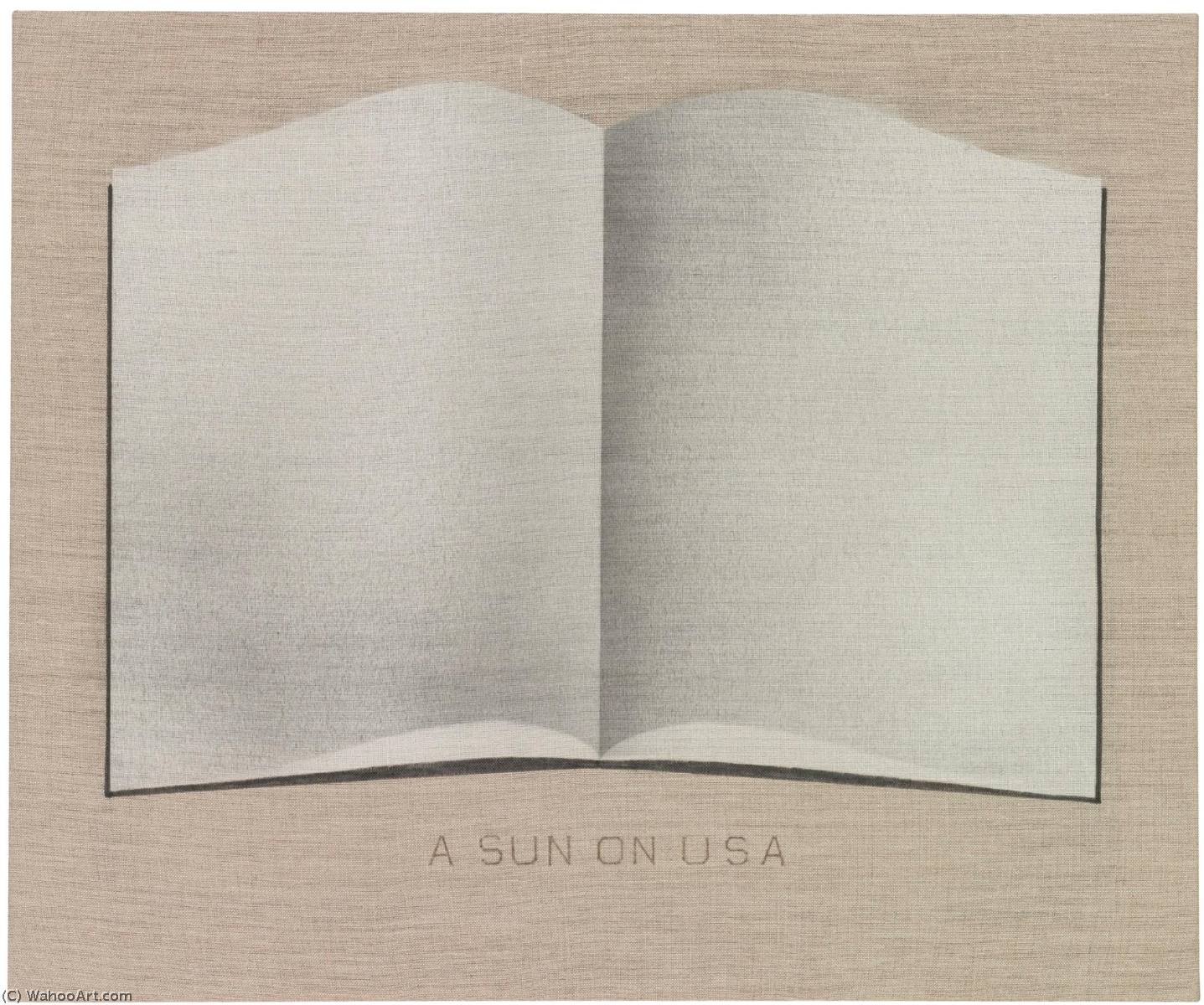 A Sun On Usa — Edward Joseph Ruscha Iv