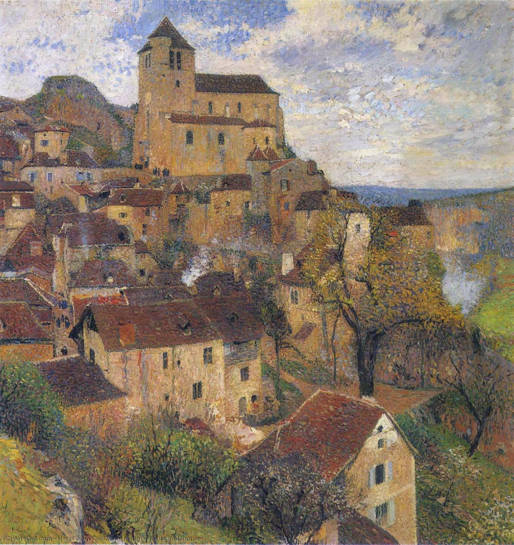 Saint Cirq Lapopie — Henri Jean Guillaume Martin