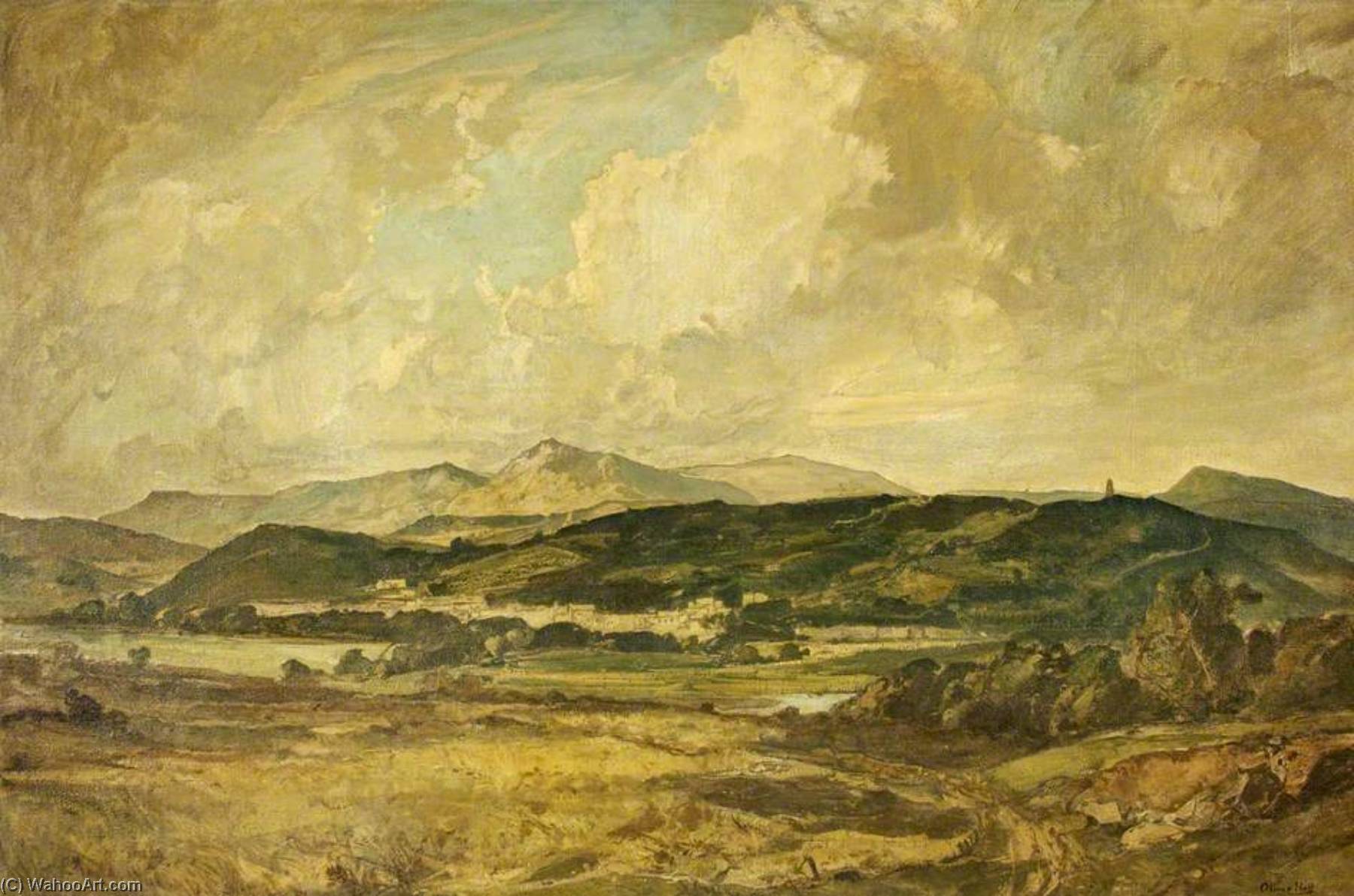 Looking Across The Lake District Mountains From Birkrigg — Oliver Hall