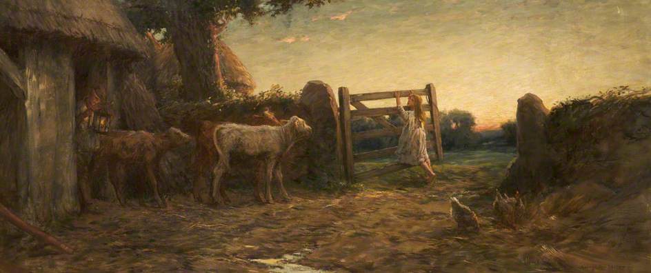Dawn At The Gate — George Faulkner Wetherbee