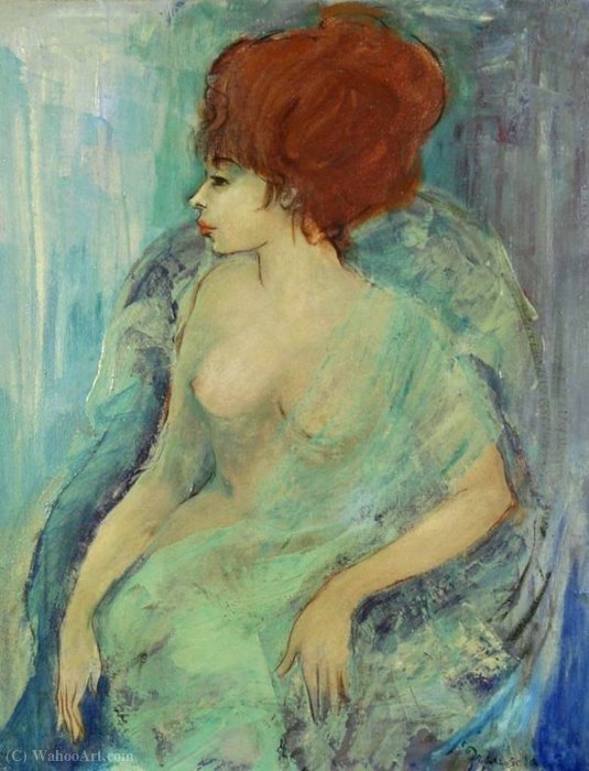 Woman In The Green Dress — Emilio Grau Sala