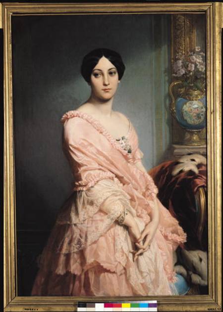 Portrait Of Madame — Edouard Louis Dubufe