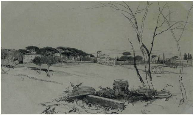 In The Campagna — Едвард Леар