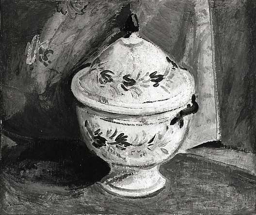 Still Life With Bowl, (painting) — Alfred Henry Maurer