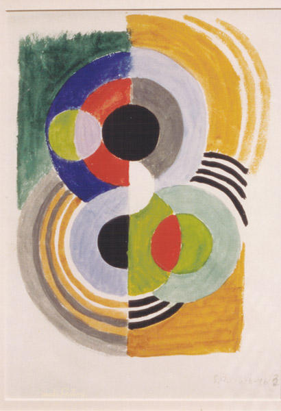 Composition With Discs — Sonia Delaunay (sarah Ilinitchna Stern)