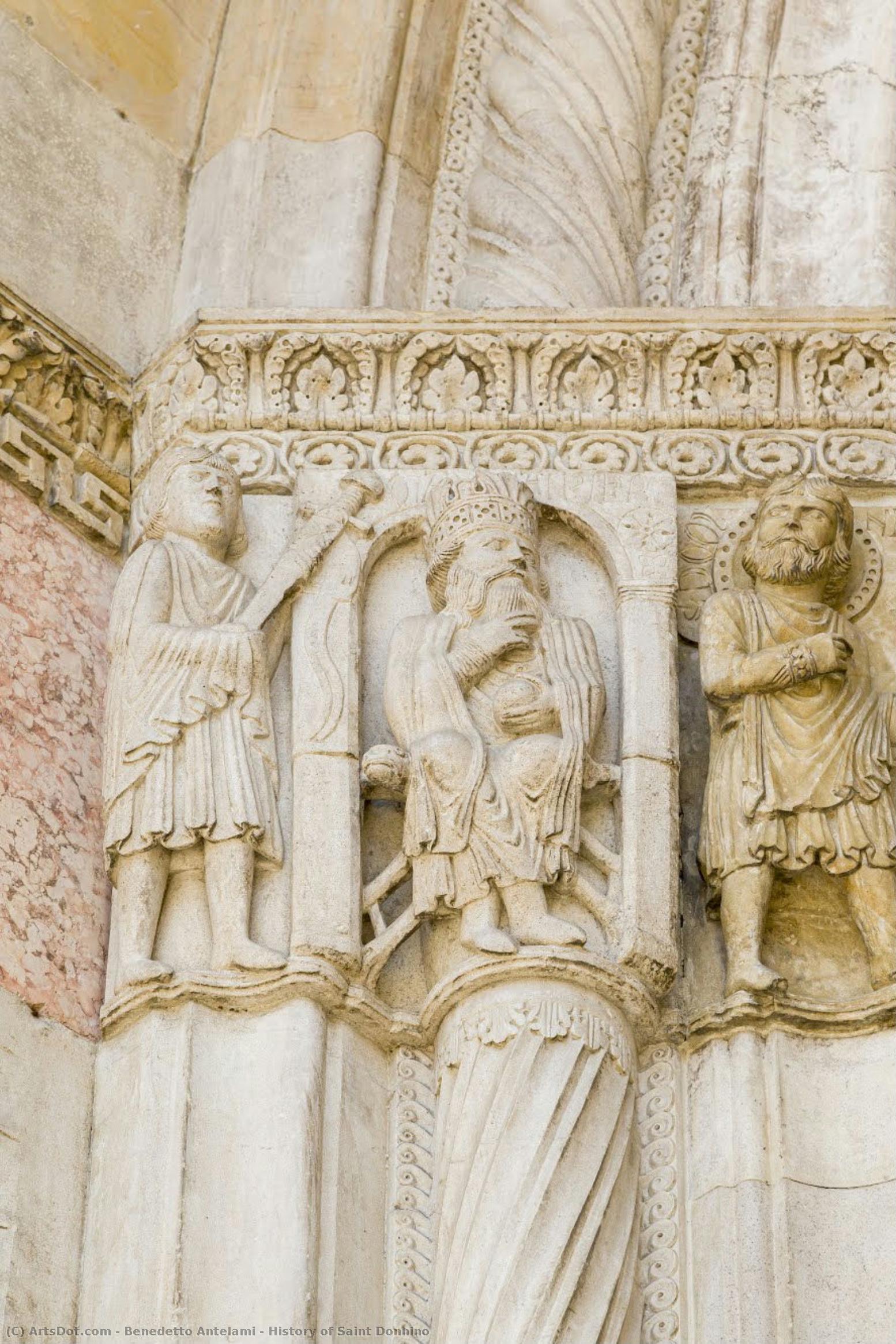 History Of Saint Donnino — Benedetto Antelami