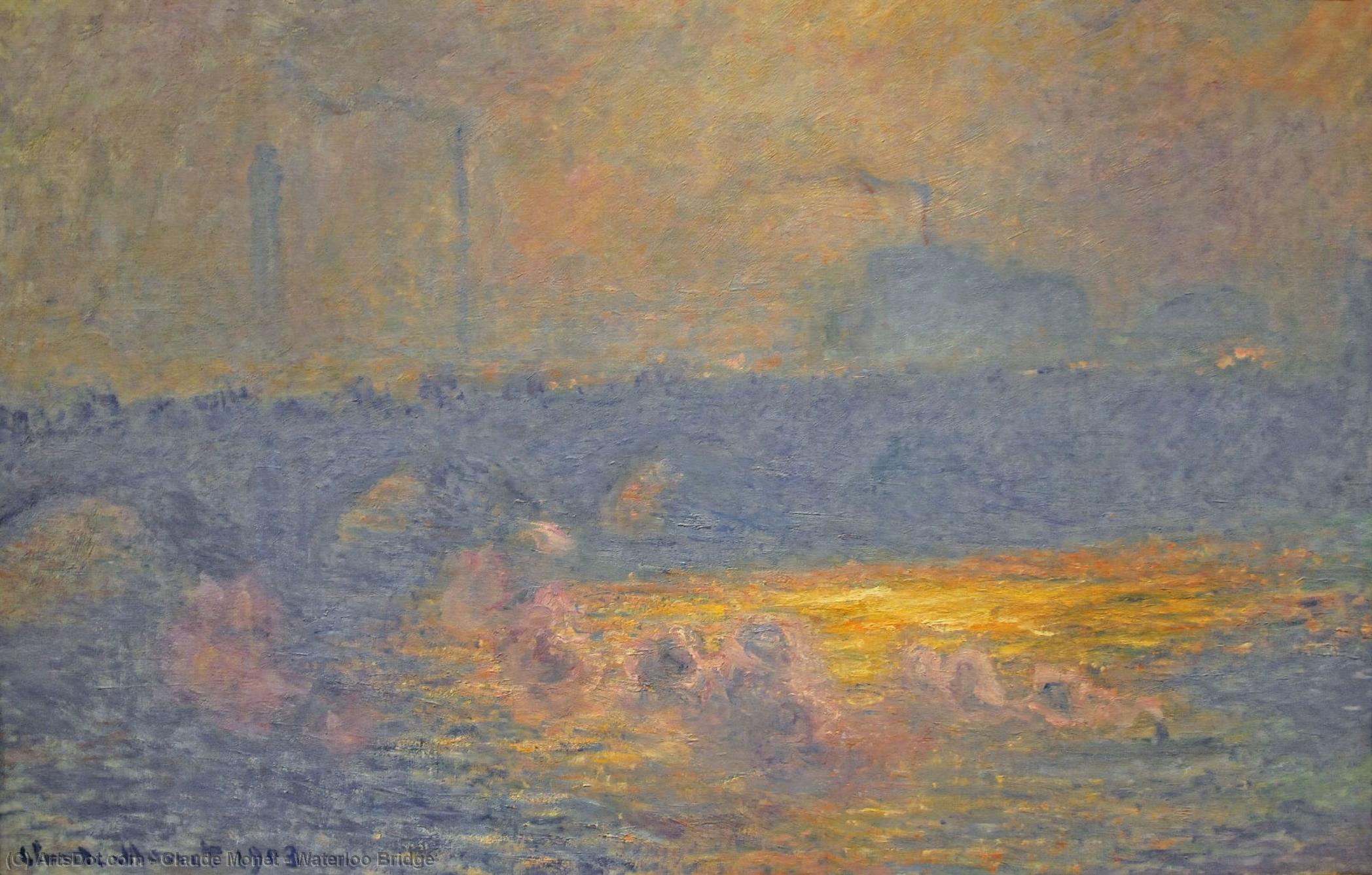 Waterloo Bridge — Клод Моне