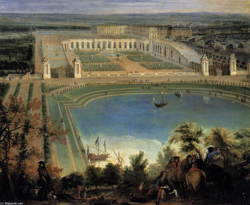View Of The Orangerie (detail) — Jean-baptiste Martin (martin Des Batailles)