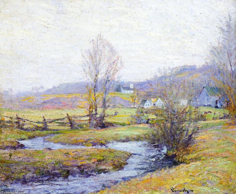 Early Spring, Pleasant Valley, Connecticut — Robert William Vonnoh