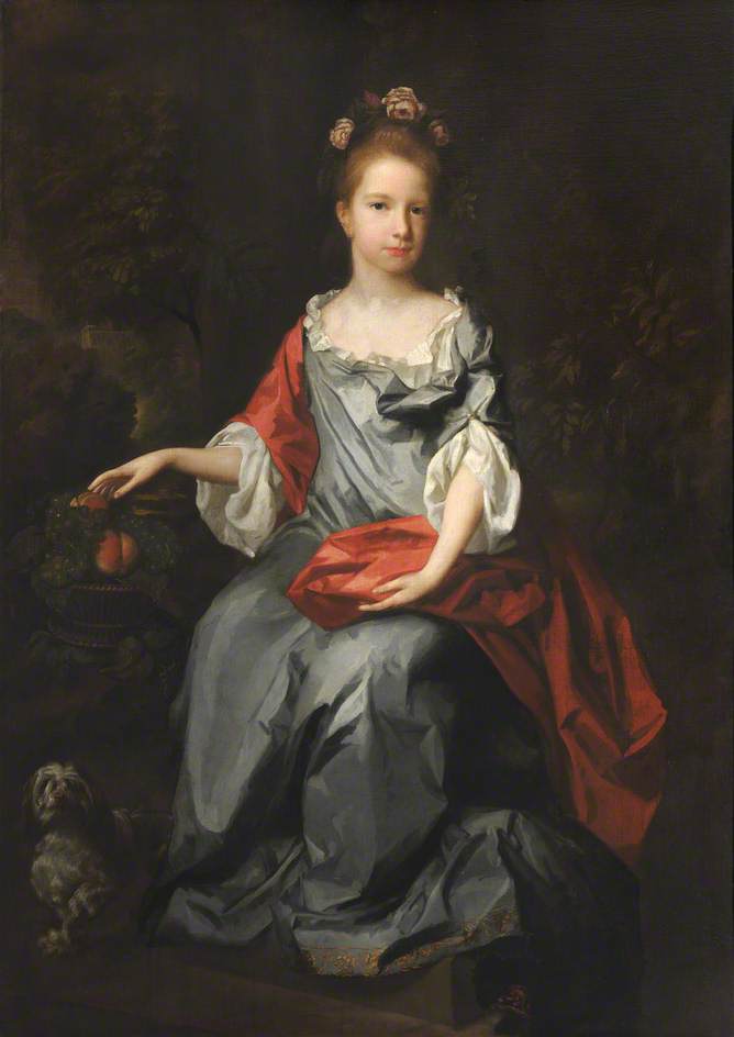 Portrait Of An Unknown Girl — Herman Verelst