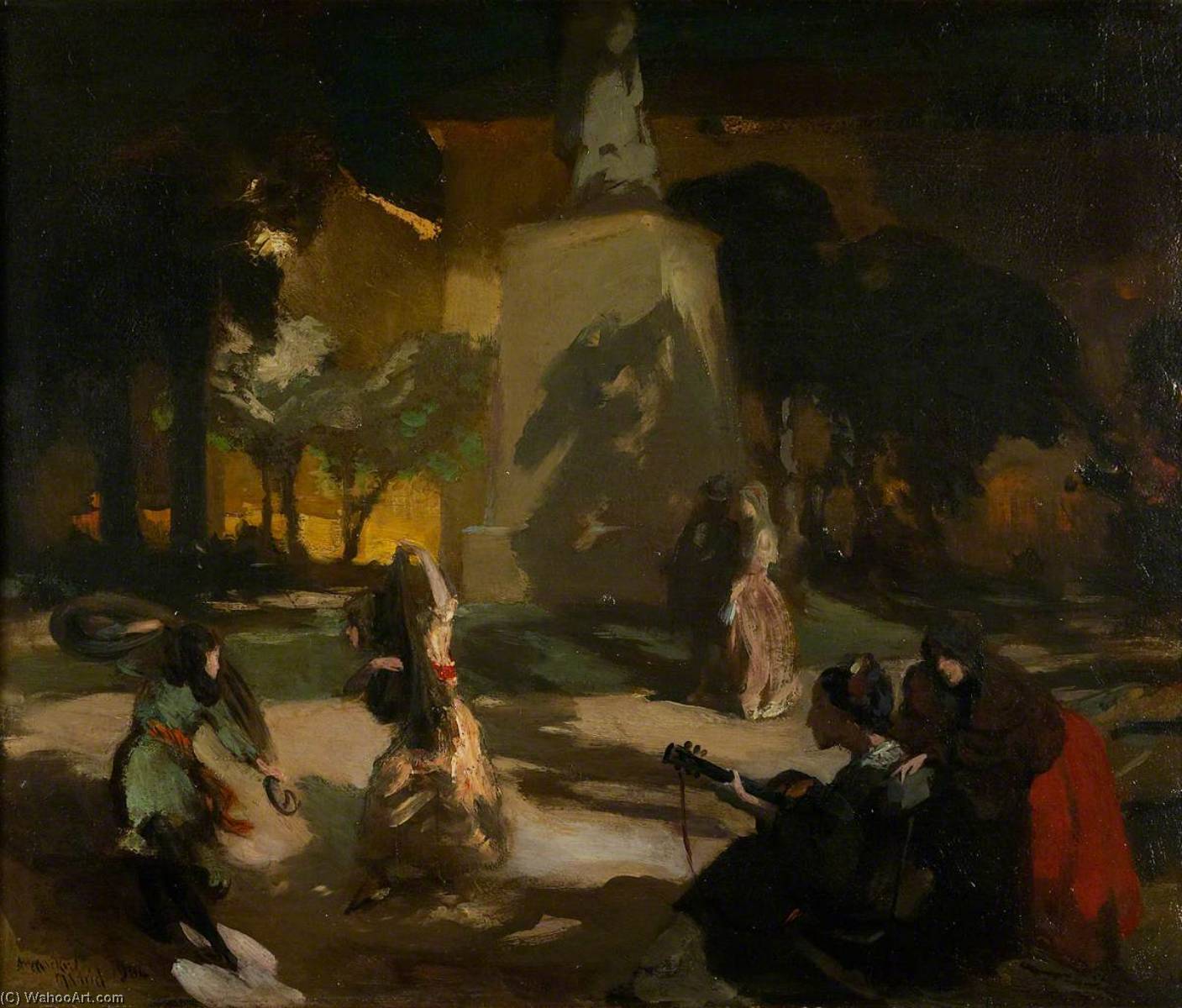 The Little Dancers, Madrid — Charles Hodge Mackie