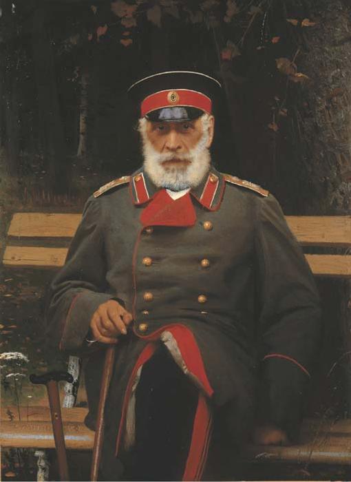Portrait Of A Admiral Login Loginovich Heyden — Ivan Nikolaevich Kramskoy