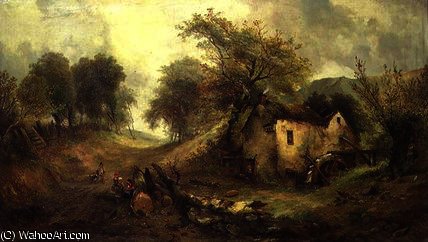 Children On A Path — Alfred Montague