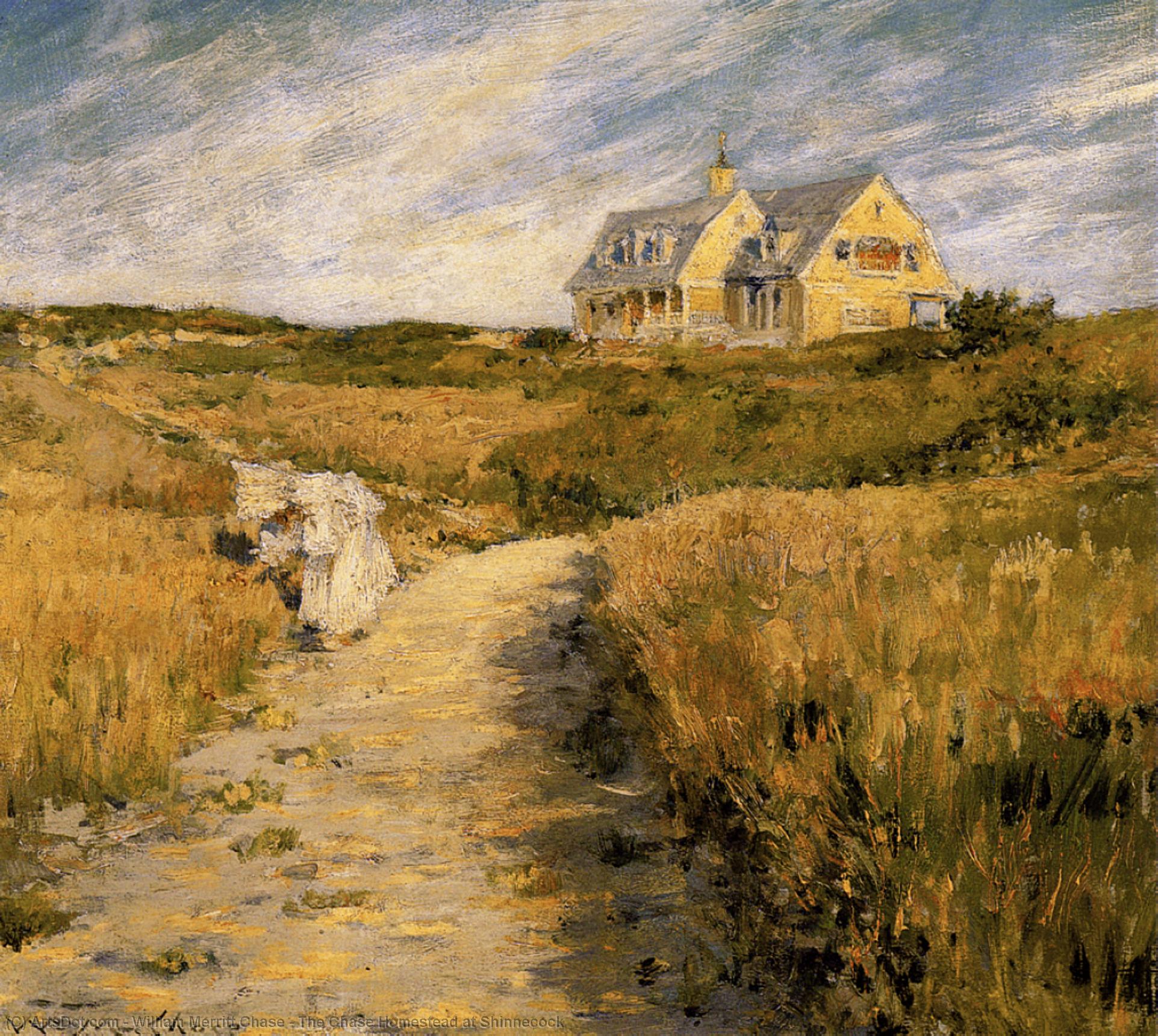 The Chase Homestead At Shinnecock — William Merritt Chase