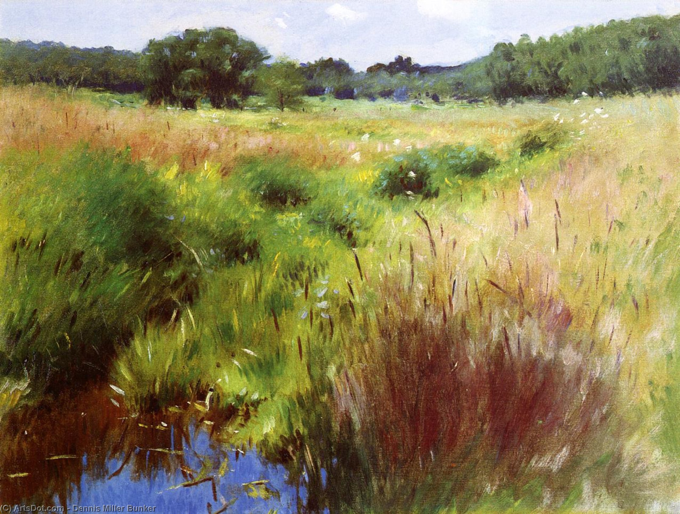 Marshland, Medfield — Dennis Miller Bunker