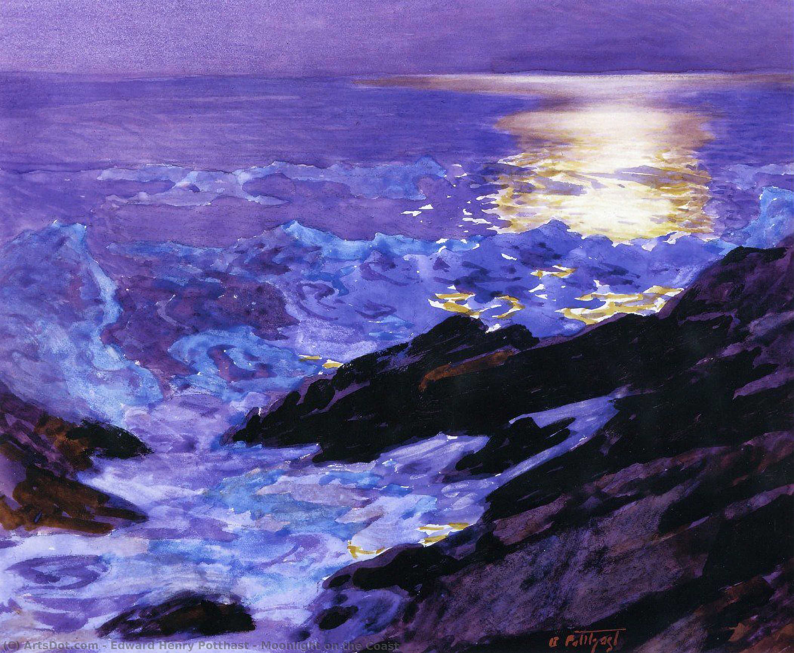 Moonlight On The Coast — Эдвард Поттахст