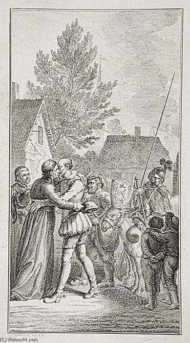 Illustration For Don Quixote — Daniel Nikolaus Chodowiecki