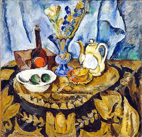 Still Life With A Coffeepot — Petar Končalovski