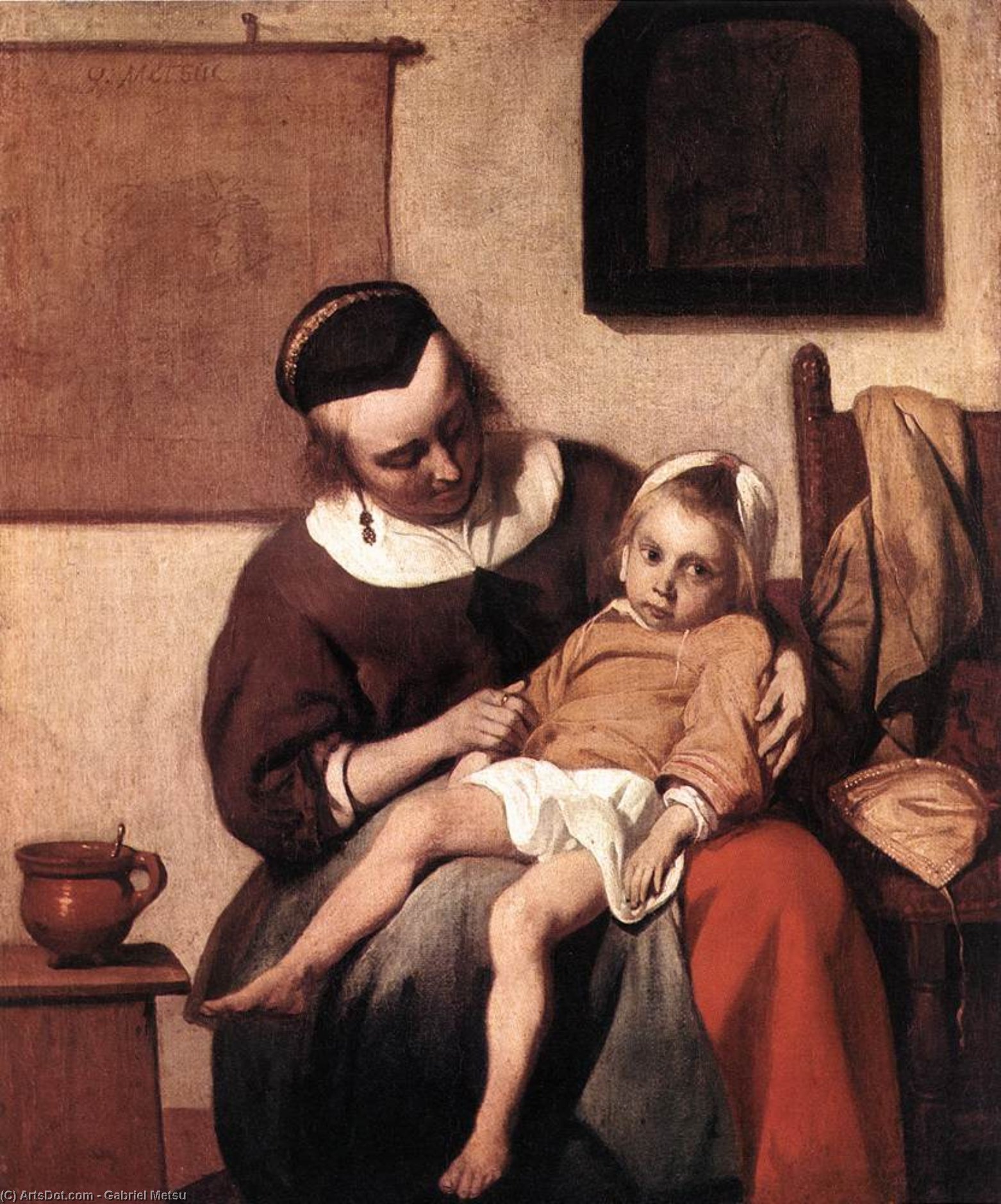 The Sick Child — Габријел Мецу