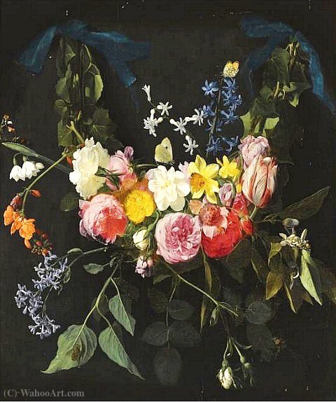 Floral Wreath. — Daniel Seghers