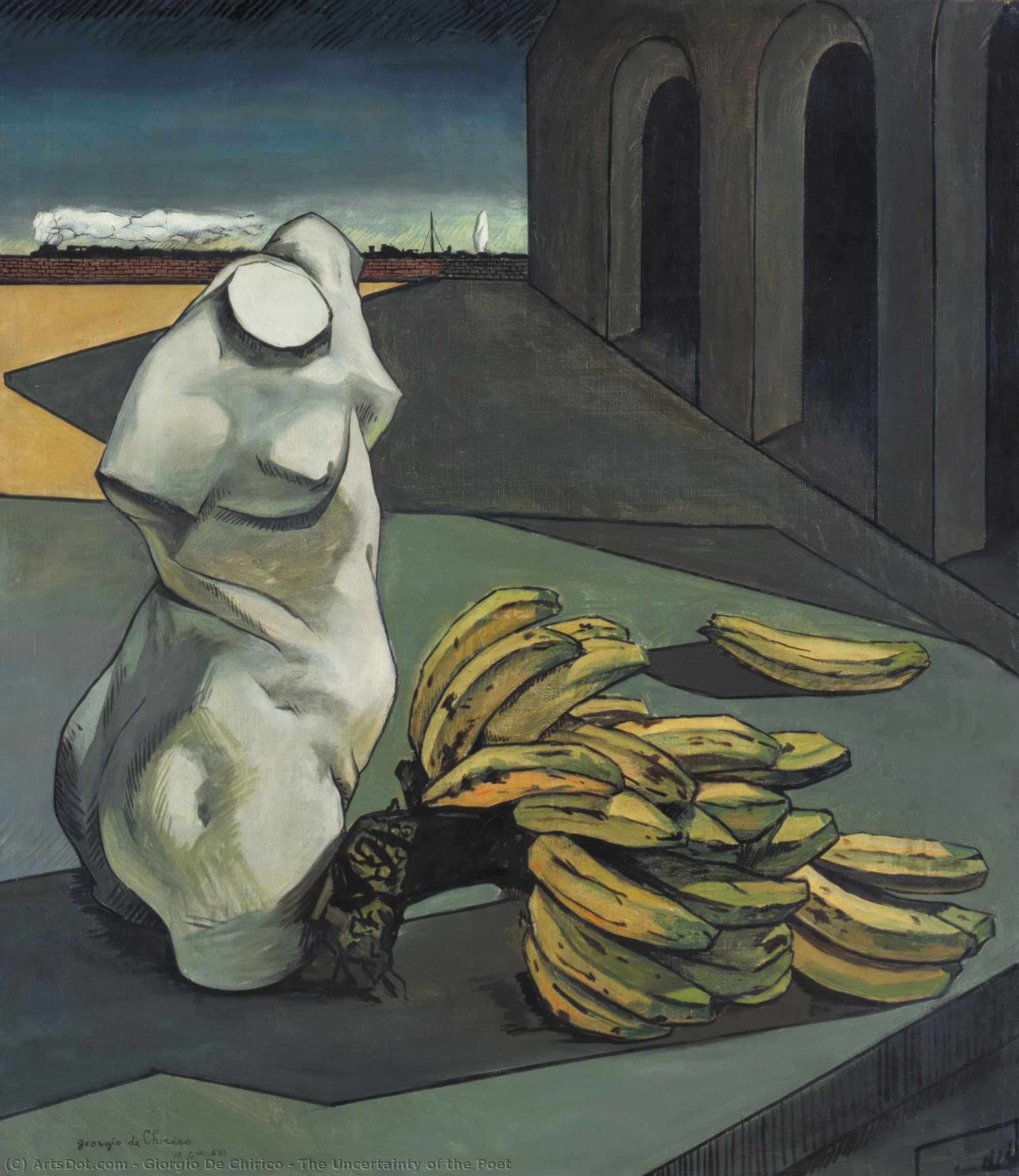 La Incertidumbre Del Poeta — Giorgio De Chirico