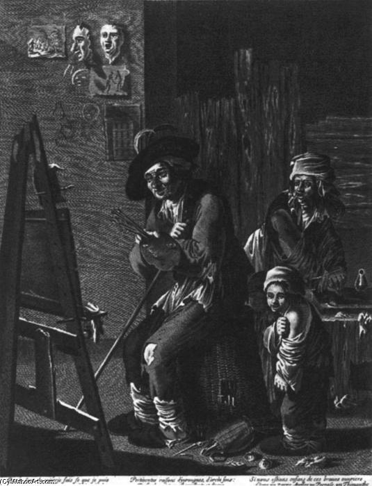 The Poor Painter In His Studio — Andries Both
