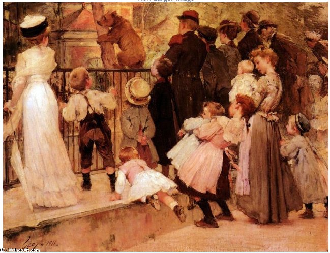 At The Botanical Gardens — Henri Geoffroy Dit Geo