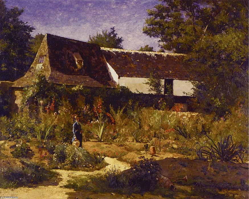 A French Garden, Provence — William Lamb Picknell