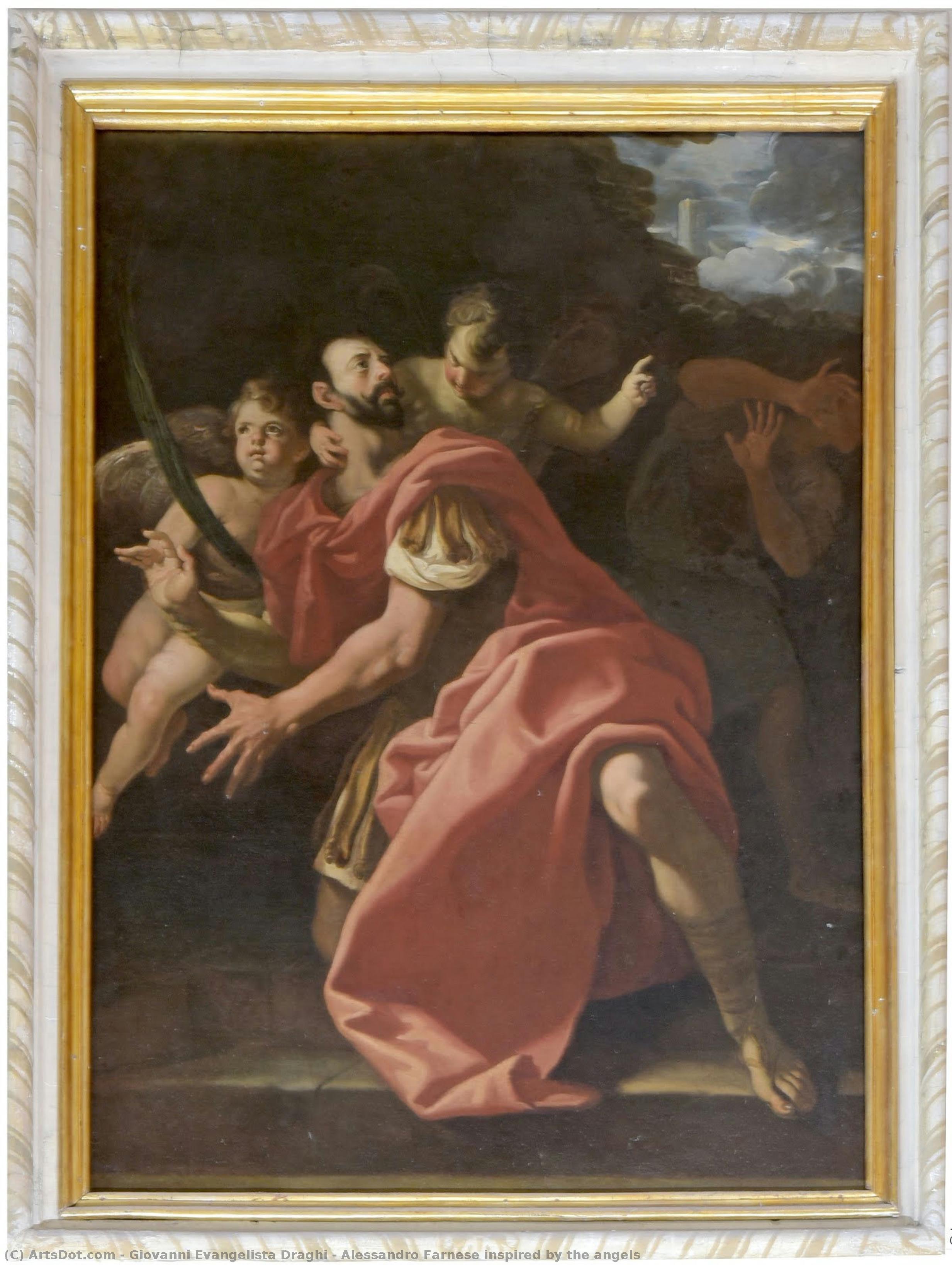Alessandro Farnese Inspired By The Angels — Giovanni Evangelista Draghi