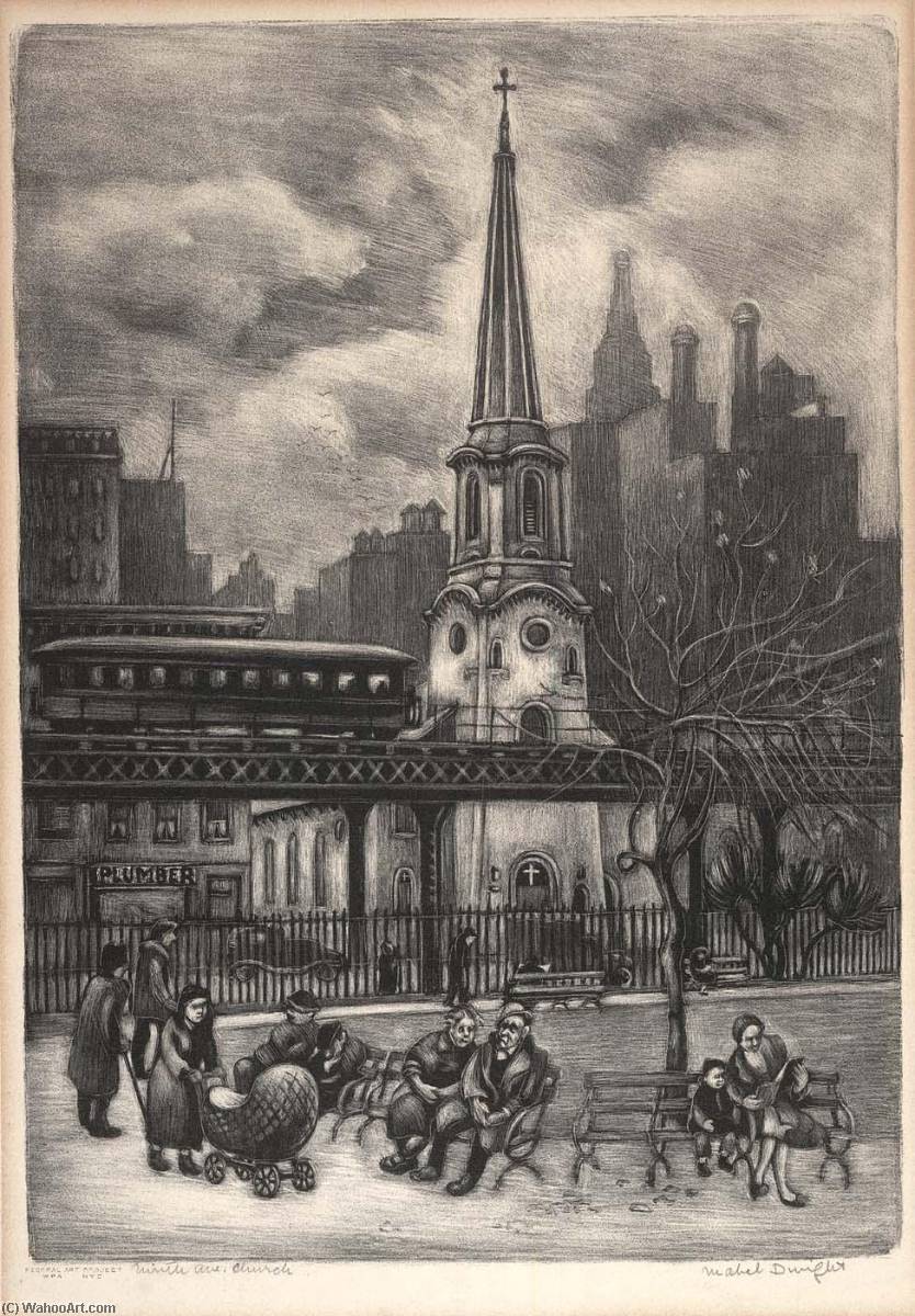Ninth Ave. Church — Mabel Dwight