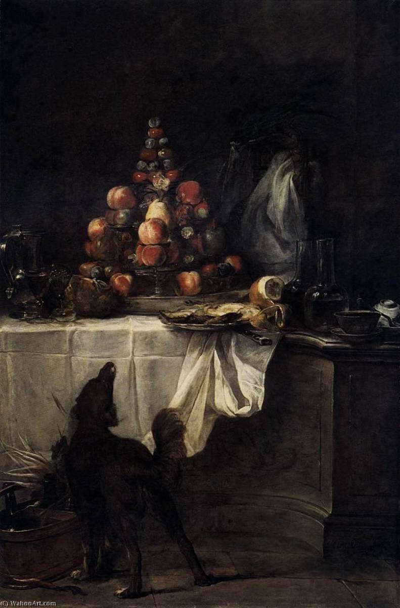 The Buffet — Jean-baptiste-siméon Chardin