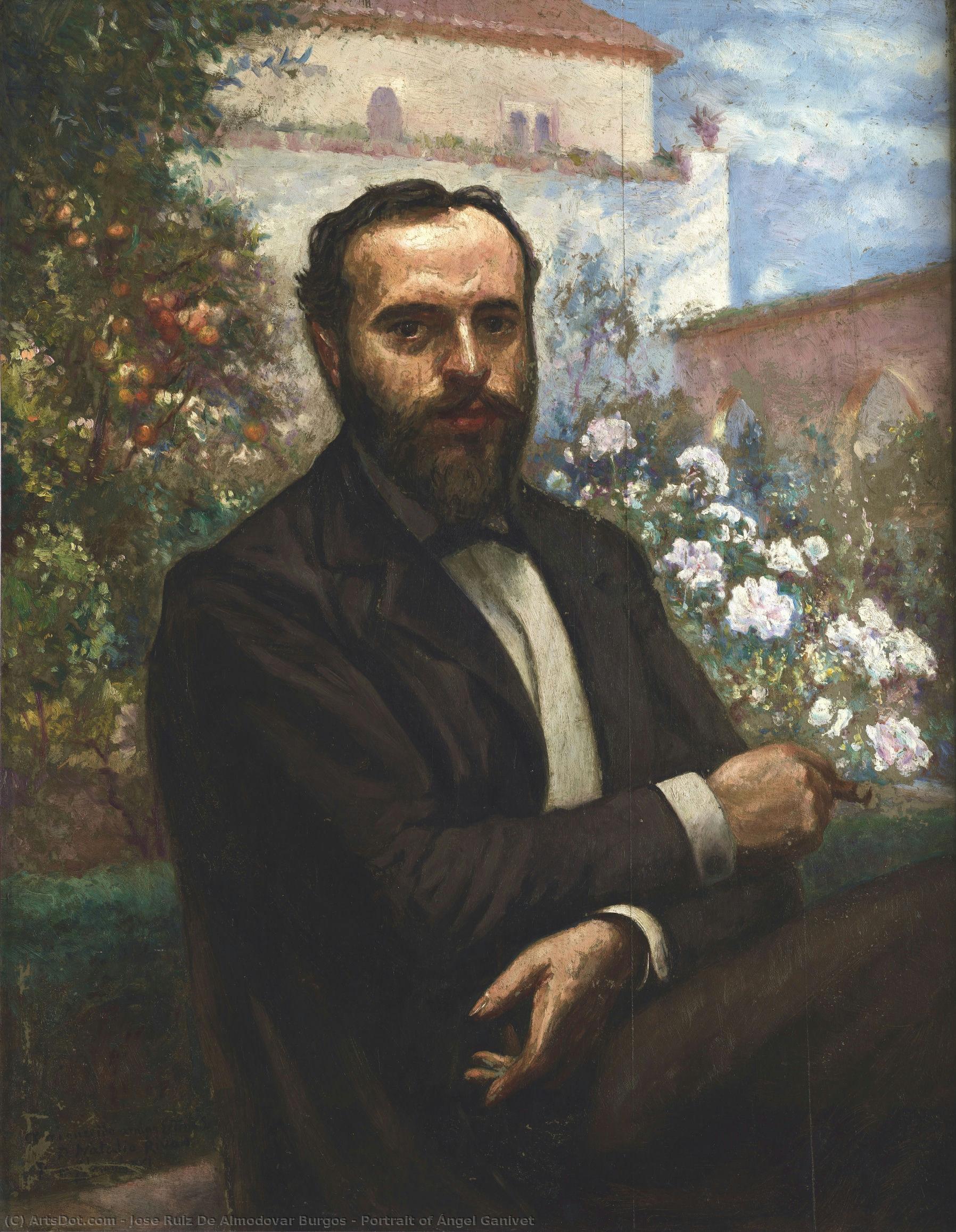 Portrait Of Ángel Ganivet — Jose Ruiz De Almodovar Burgos