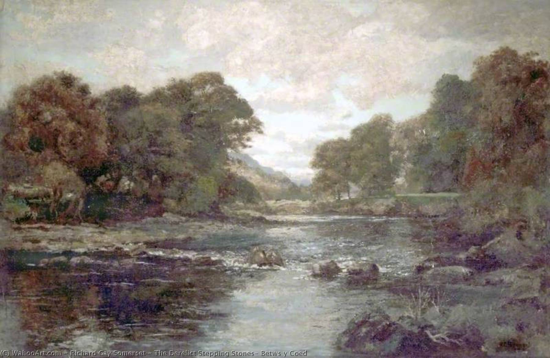 The Derelict Stepping Stones, Betws Y Coed — Richard Gay Somerset