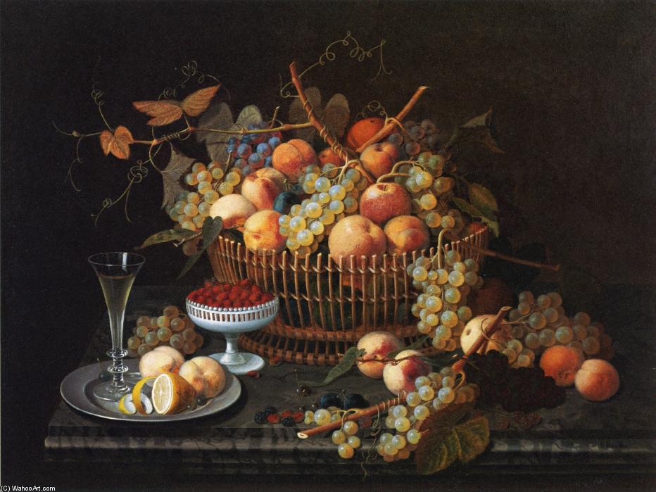 Still Life With Fruit And Vase — Severin Roesen