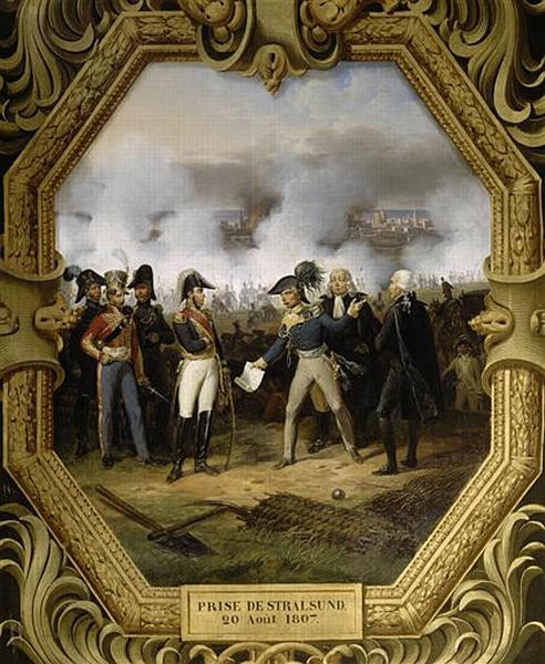 Prise De Stralsund.20 Aout 1807 — Jean Alaux Lecomte Hippolyte Le Romain