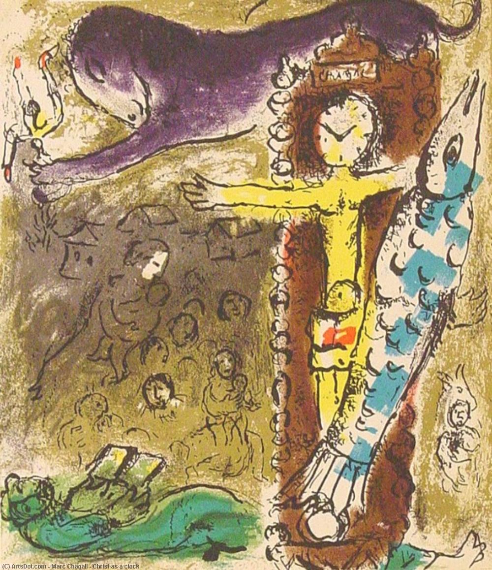 Christ As A Clock — Марк Шагал