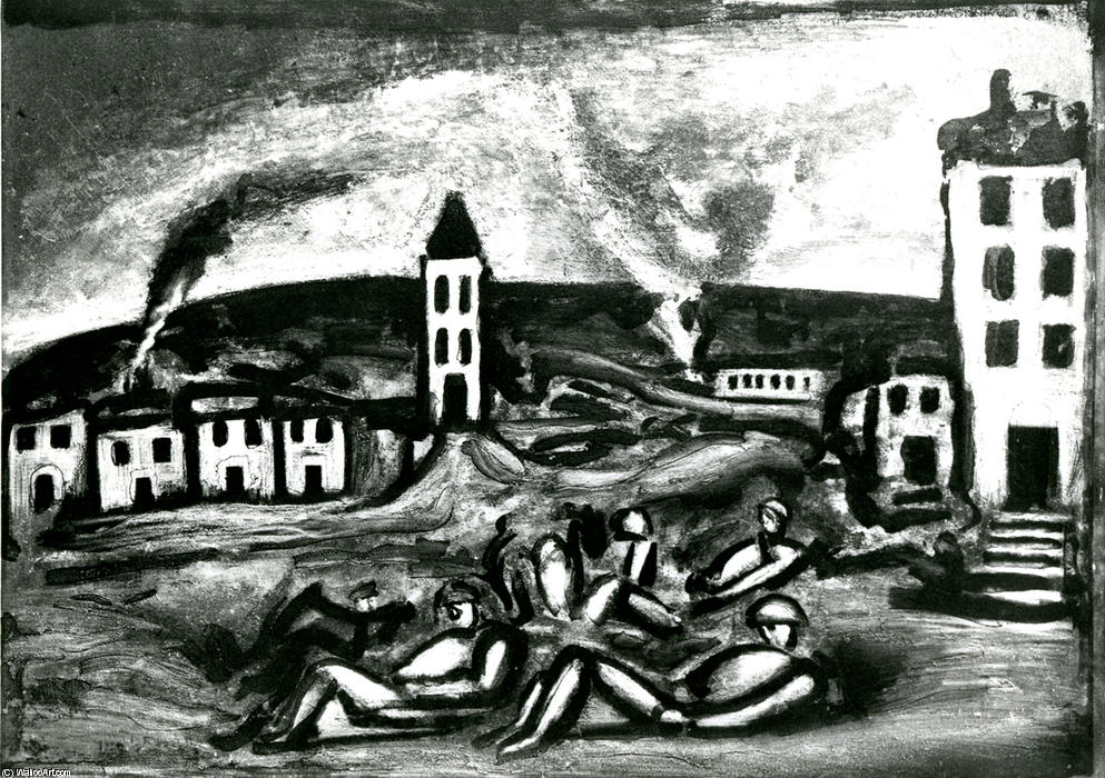 My Sweet Country, Where Are You — Georges Rouault