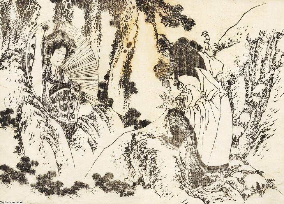 Oiran – Eine Besondere Schönheit — Katsushika Hokusai