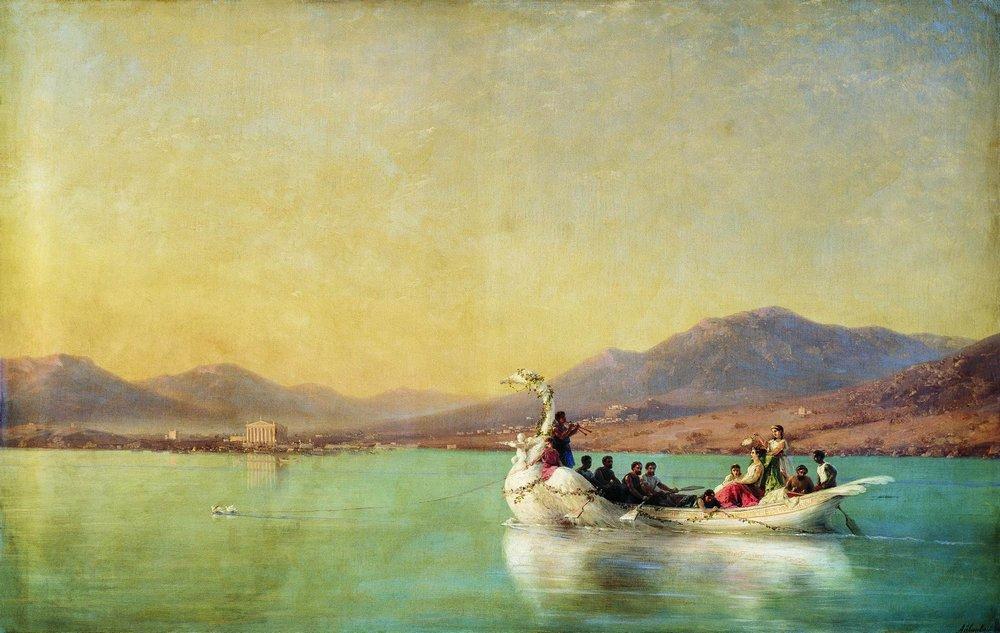 The Wedding Of The Poet In Ancient Greece — Ivan Konstantinovich Aivazovsky
