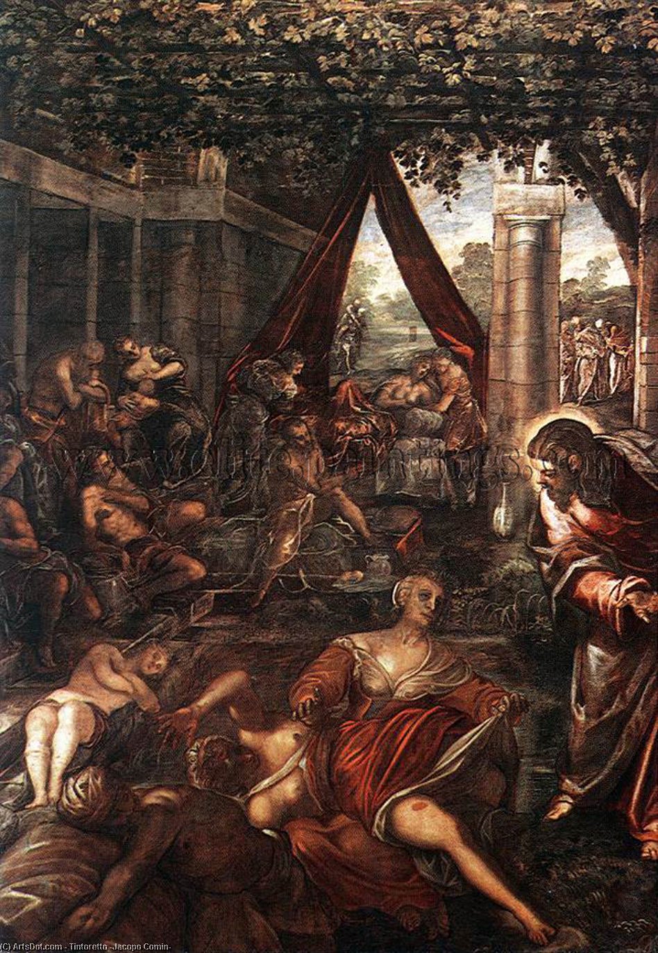 La Probatica Piscina — Tintoreto
