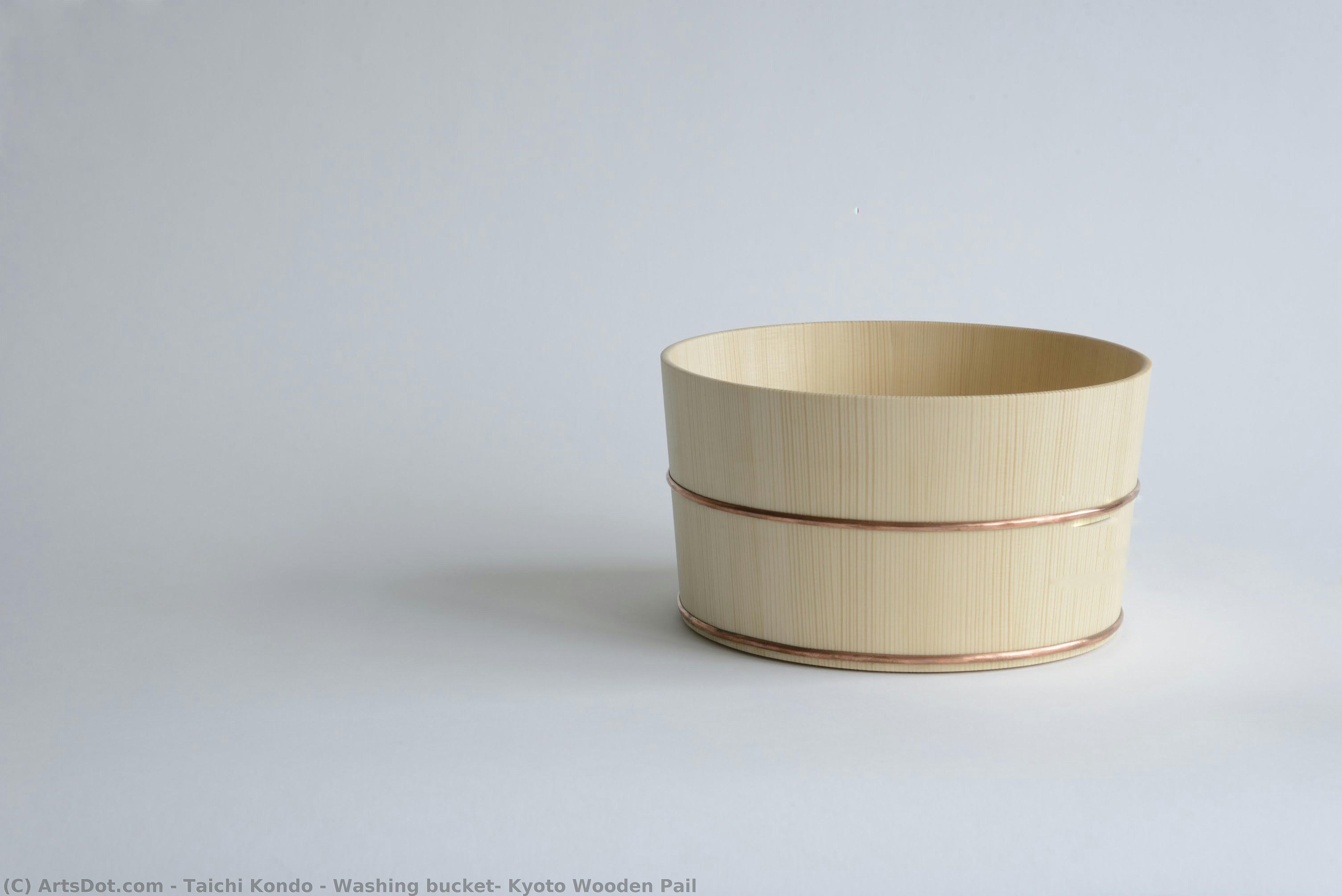 Washing Bucket, Kyoto Wooden Pail — Taichi Kondo
