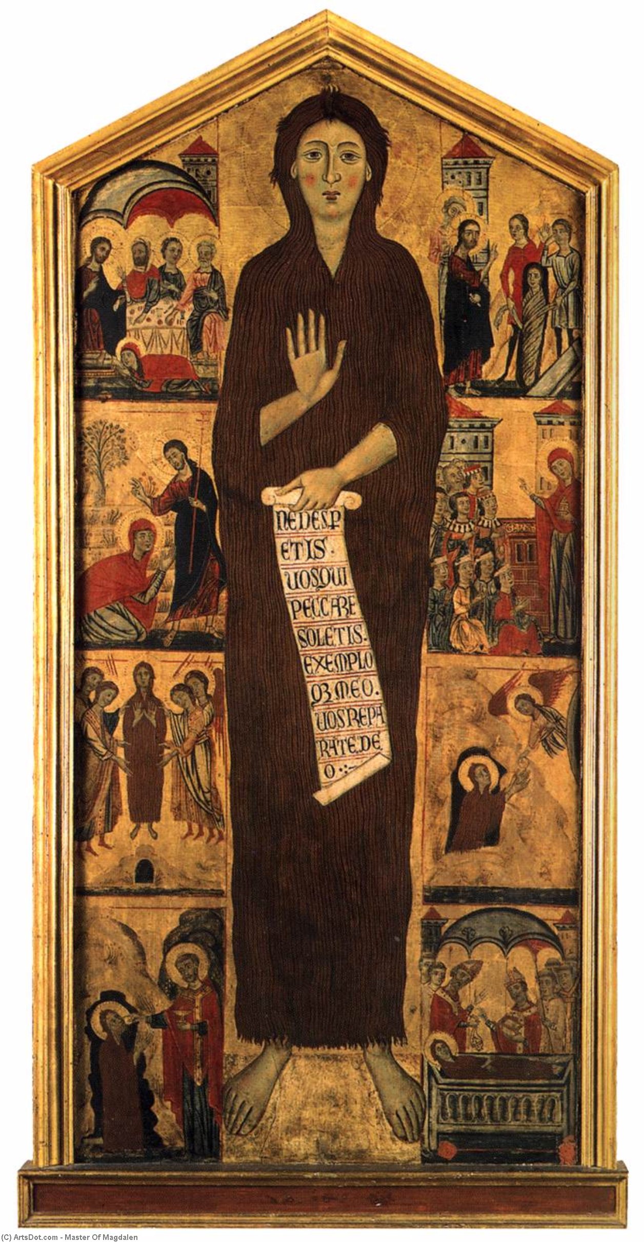 St Mary Magdalen And Scenes From Her Life — Master Of Magdalen