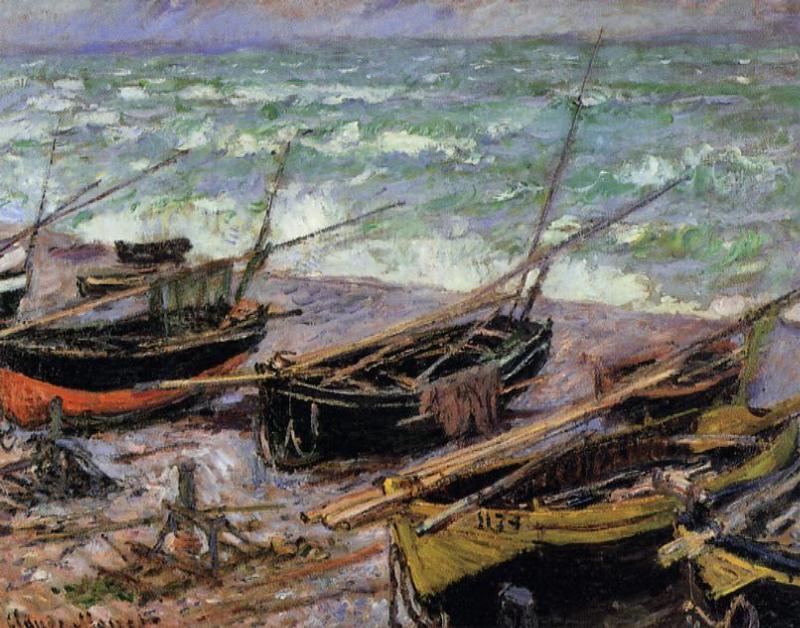 Fishing Boats — Claude Monet