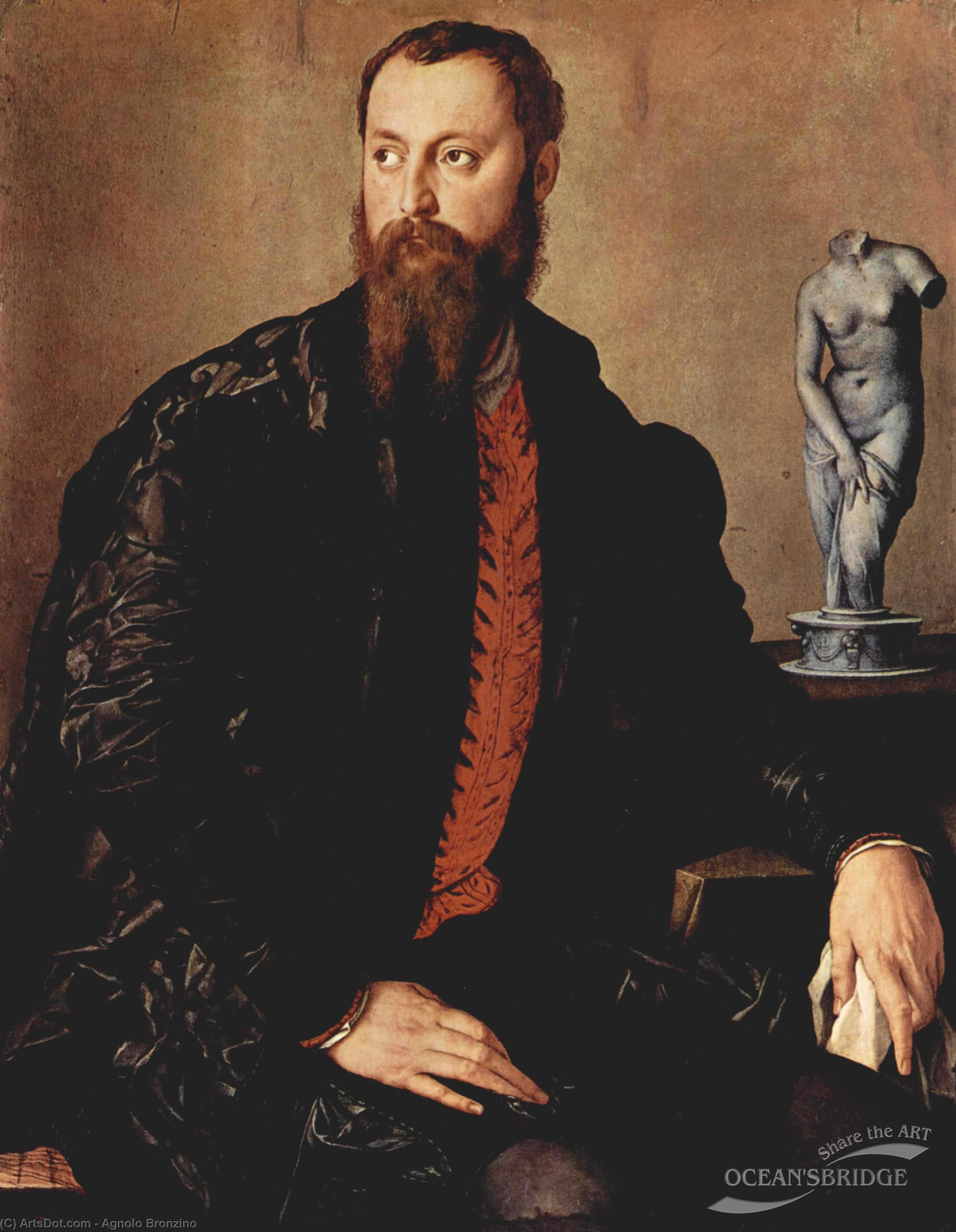 Portrait Of A Gentleman — Agnolo Bronzino