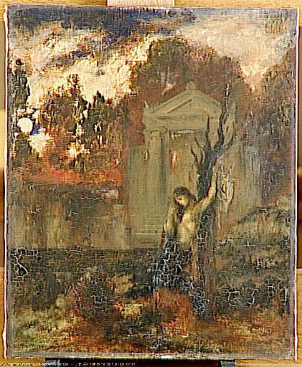 Orphée Sur La Tombe D'eurydice — Густав Море Ау