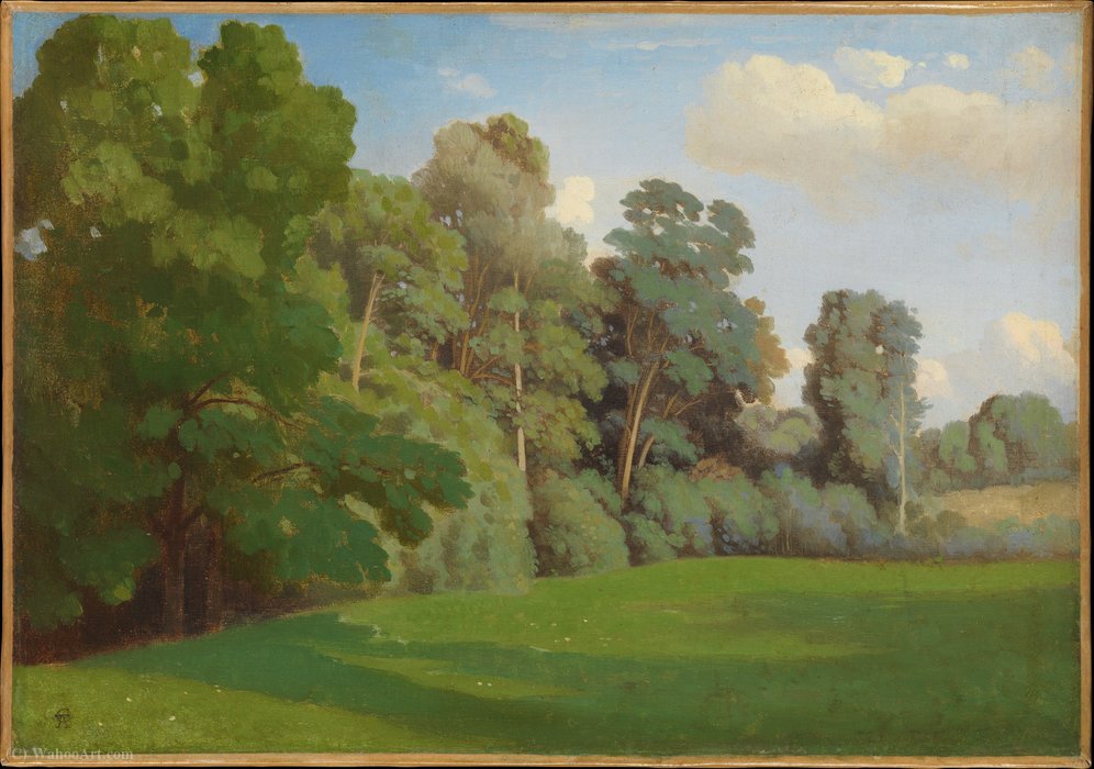 Edge Of A Wood (ca. (1850)) — Theodore Caruelle D'aligny