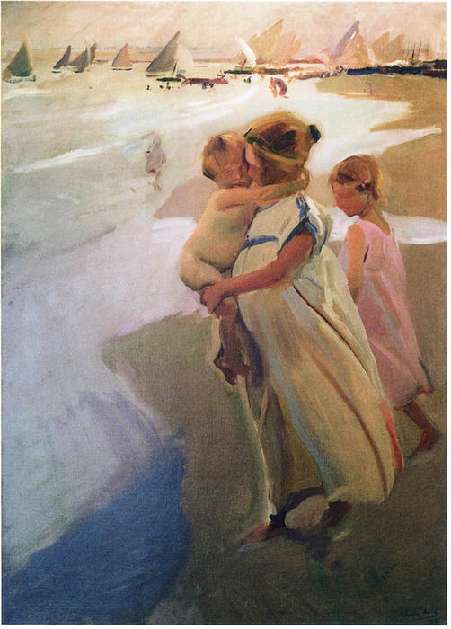 To The Water, Valencia 1 — Joaquín Sorolla Y Bastida