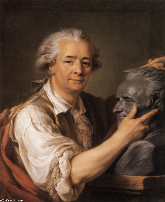The Sculptor Augustin Pajou — Adélaide Labille Guiard