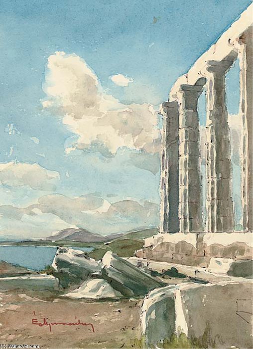 The Temple Of Poseidon, Cape Sunion, Attica — Angelos Giallina
